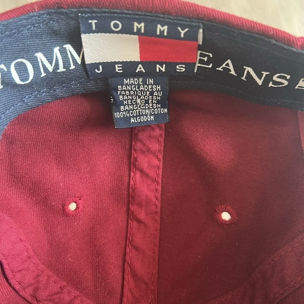 Tommy Jeans Burgundy Cap